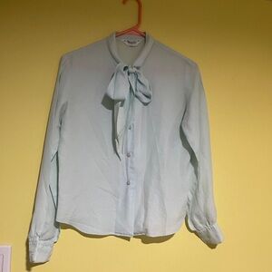 Vintage 60s-70s bowtie Blouse